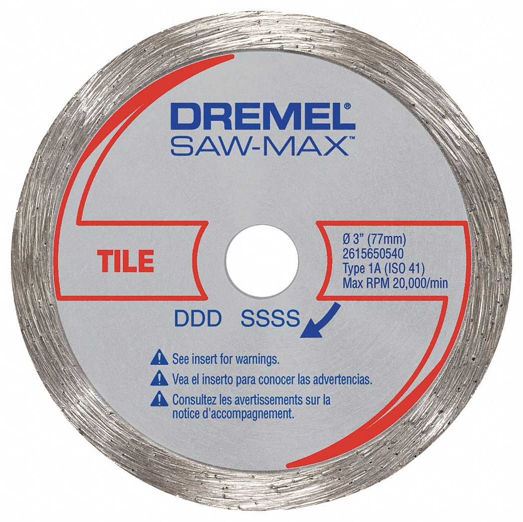 DREMEL Diamond Saw Blade 24T739SM540 Grainger