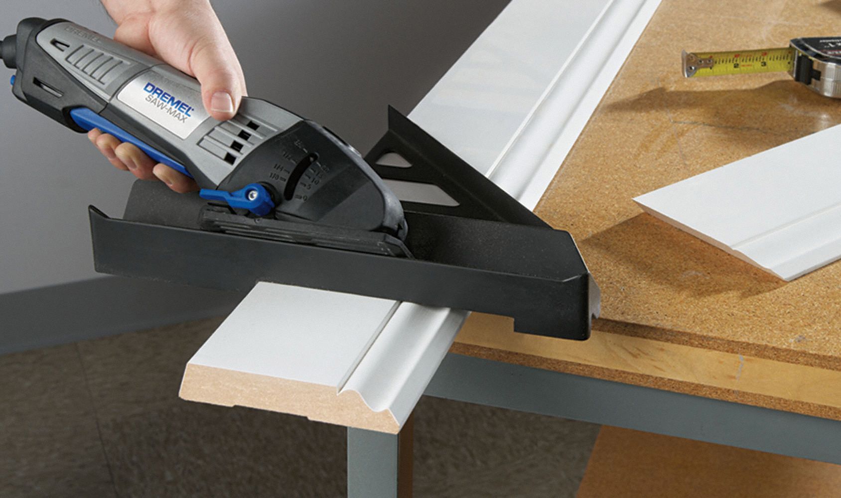 DREMEL Miter Saw Guide, 10 in, For Use With SM600 24T741SM840 Grainger