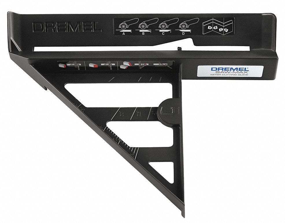 DREMEL Miter Saw Guide, 10 in, For Use With SM600 24T741SM840 Grainger