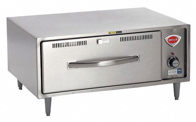 Single Drawer Warmer: 12 in x 20 in x 6 in Inset Pan, 450 W Watt, 120V AC