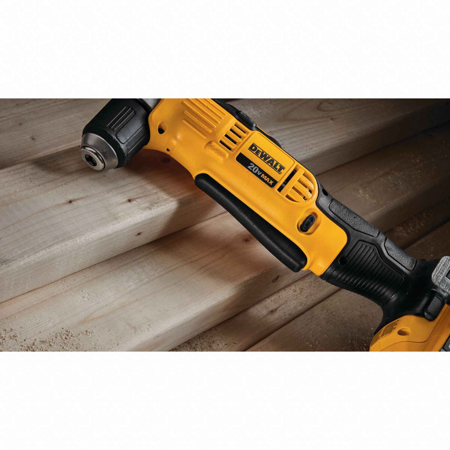 DEWALT Drill 20V MAX*, 3/8 in Chuck Size, 2,000 RPM Max. Speed, 360 in