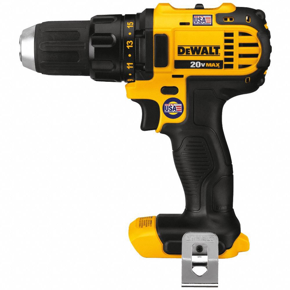 Grazen bizon Norm DEWALT, 20V DC, Compact, Drill - 24T853|DCD780B - Grainger