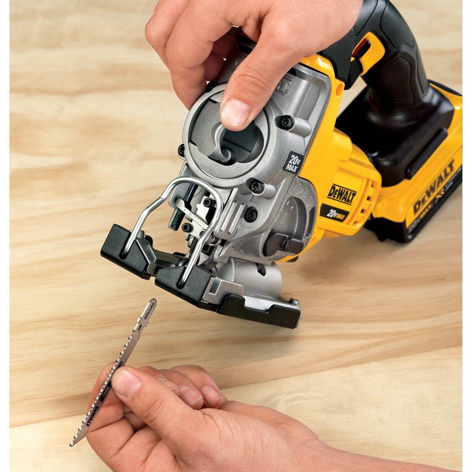 Dewalt Jig Saw: Top Handle, T-shank, Orbital, (1) Bare Tool, 20v Dc 