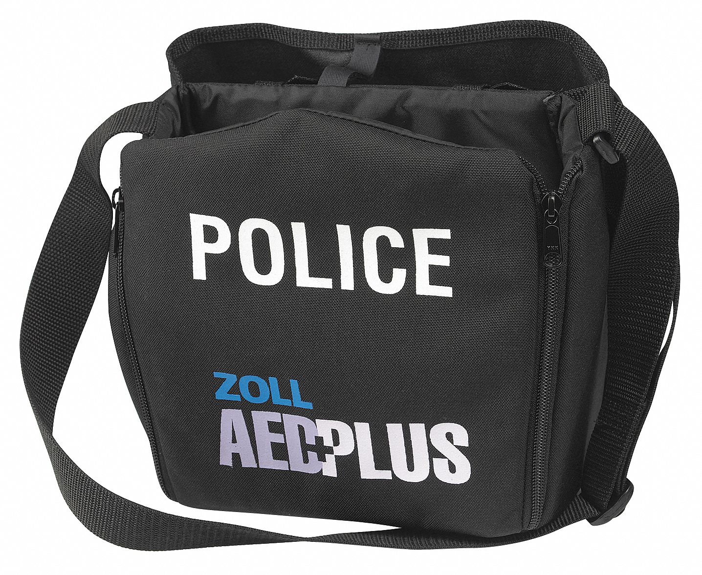 Police Replacement Softcase: Police Repl Softcase, Canvas, Black, 9 1/2 in Overall Wd