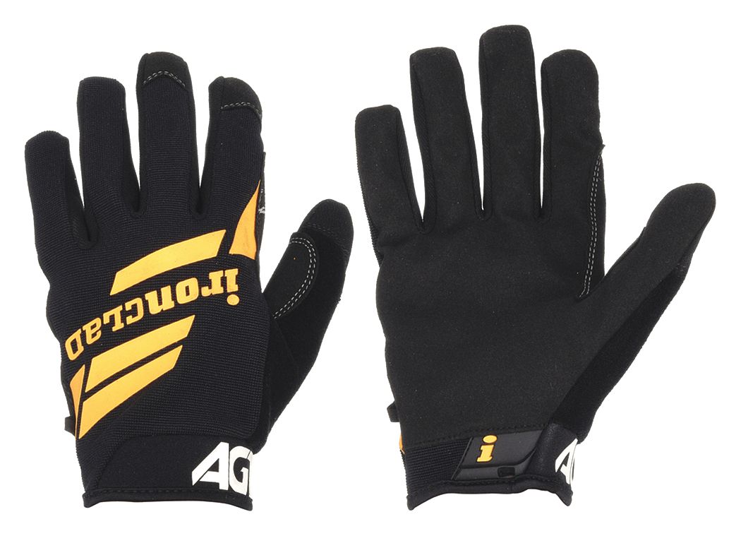 MECHANICS GLOVES, S (7), FULL FINGER, SYNTHETIC LEATHER, TPR, 3121