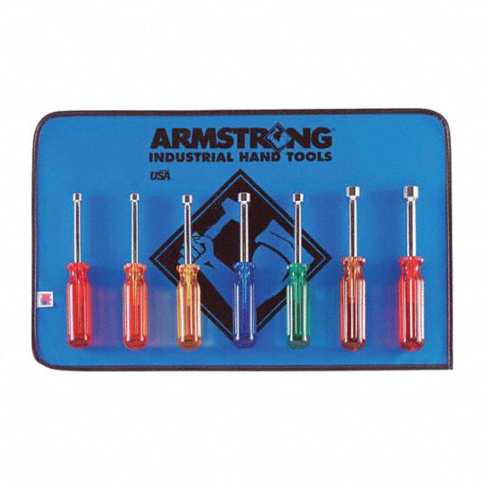 Nut Driver Set 7 Piece (1 Set) Grainger