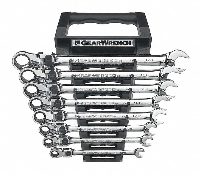 24U644 - 8 Piece Xl Lock Flex Ratchet