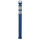 DELINEATOR POST, RECYCLED RUBBER BASE, BLUE, 42 IN