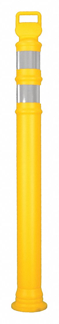 DELINEATOR POST, 42 IN, YELLOW