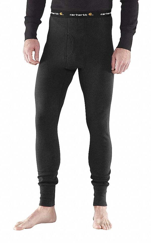 CARHARTT COTTON THERMAL BOTTOM BLK 2XLT Thermal Underwear