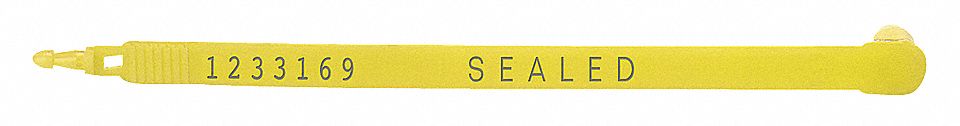 7.5IN YELLOW INDICTIVE PLTRUCK SEAL