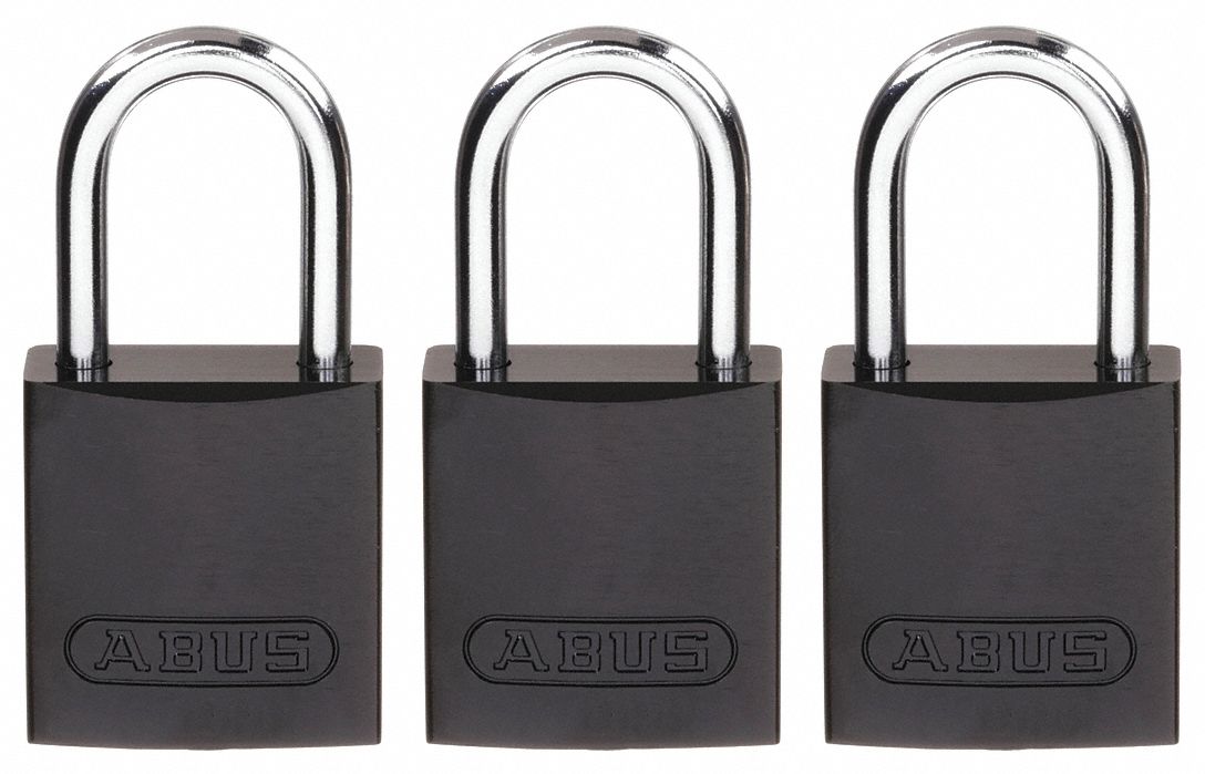 BRADY, Keyed Alike, Aluminum, Lockout Padlock 24UY38133284 Grainger