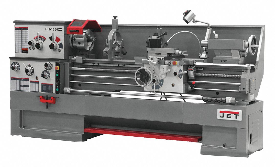 Gh1860-Zx Lathe With C80 Dro  Taper Att