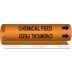 Chemical Feed Wrap-Around Pipe Markers