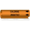 Chlorine Wrap-Around Pipe Markers
