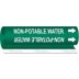 Non-Potable Water Wrap-Around Pipe Markers