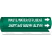 Waste Water Effluent Wrap-Around Pipe Markers
