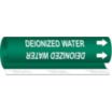 Deionized Water Wrap-Around Pipe Markers