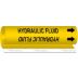 Hydraulic Fluid Wrap-Around Pipe Markers