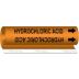 Hydrochloric Acid Wrap-Around Pipe Markers
