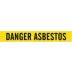 Danger Asbestos Adhesive Pipe Markers