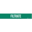 Filtrate Adhesive Pipe Markers