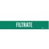 Filtrate Adhesive Pipe Markers