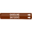 Gasoline Snap-On Pipe Markers
