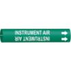 Instrument Air Snap-On Pipe Markers