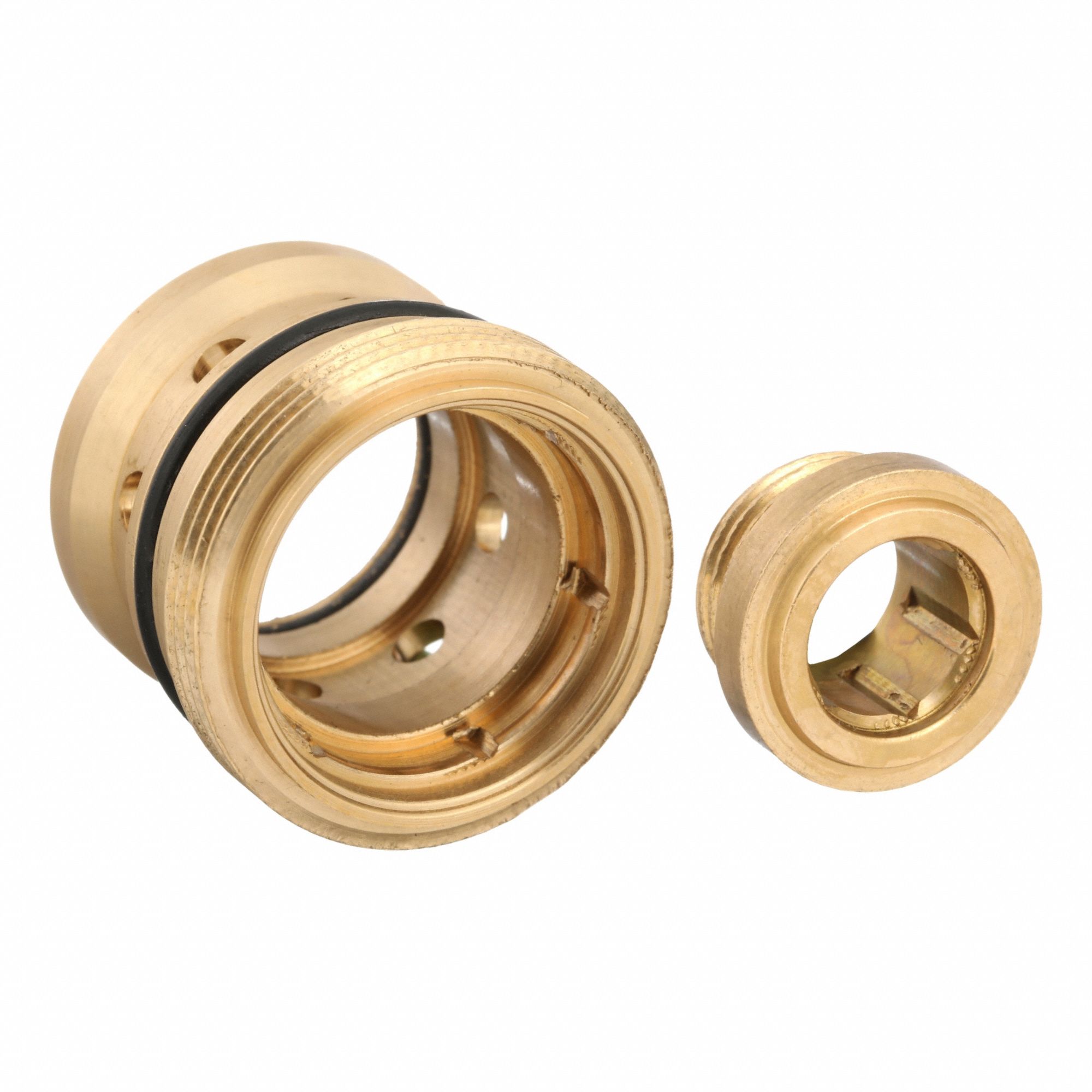 Hot and Cold Seat Brass