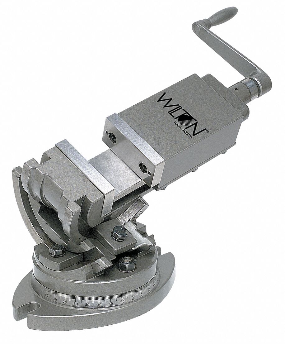 WILTON, 3Axis Tilting, Machine Vise 24W04111700 Grainger