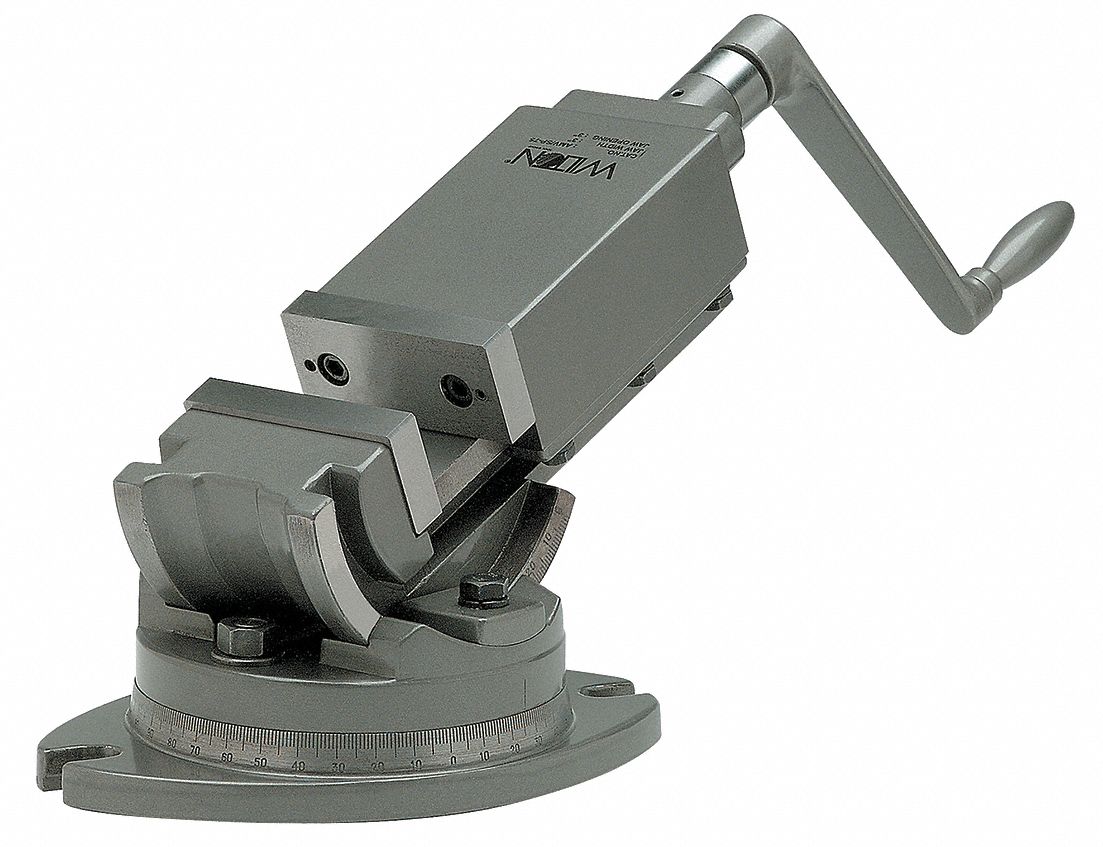 24W047 - Angle Machine Vise 2 Deep 5 in Open