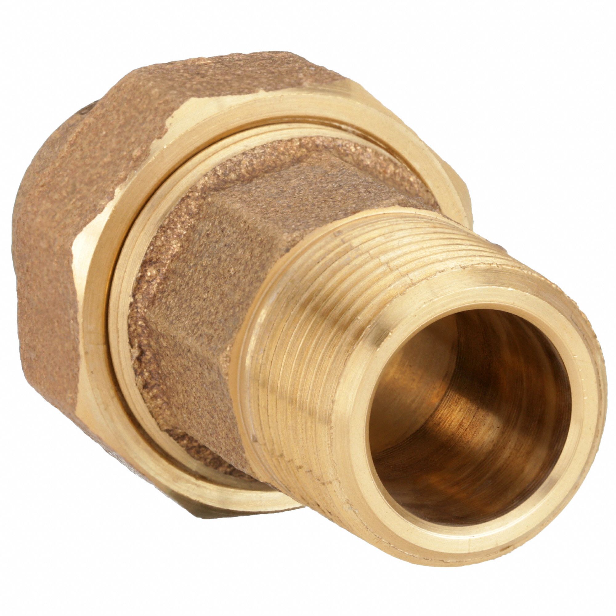 GRAINGER APPROVED Union, Cast Copper, 1/2 in, C x MNPT 24W56424W564
