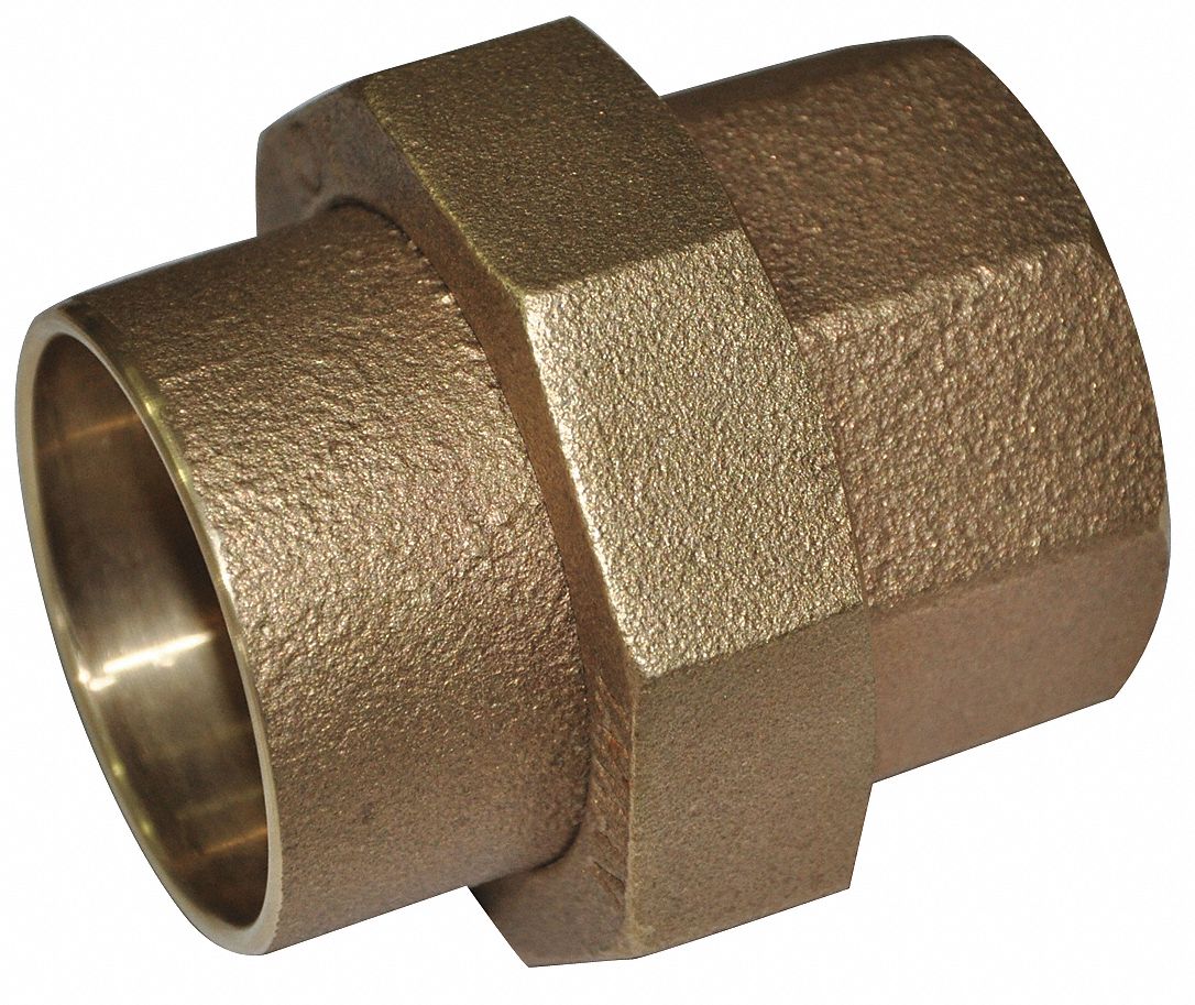  APPROVED Cast Copper Union, C x C Connection Type, 2" Tube Size   Copper Fittings   24W574|24W574