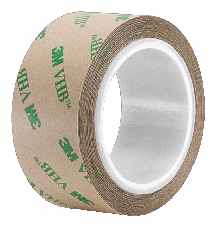 ADHESIVE TRANSFER TAPE, VHB F9460PC, 2 IN X 5 YARD, 2 MIL, ACRYLIC, 2 PK