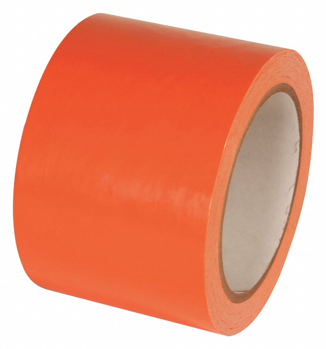 FLOOR MARKING TAPE,ROLL,3 IN. W,PK2