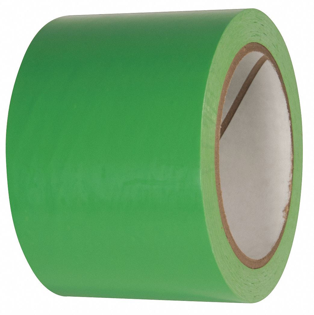 FLOOR MARKING TAPE,ROLL,3 IN. W,PK2