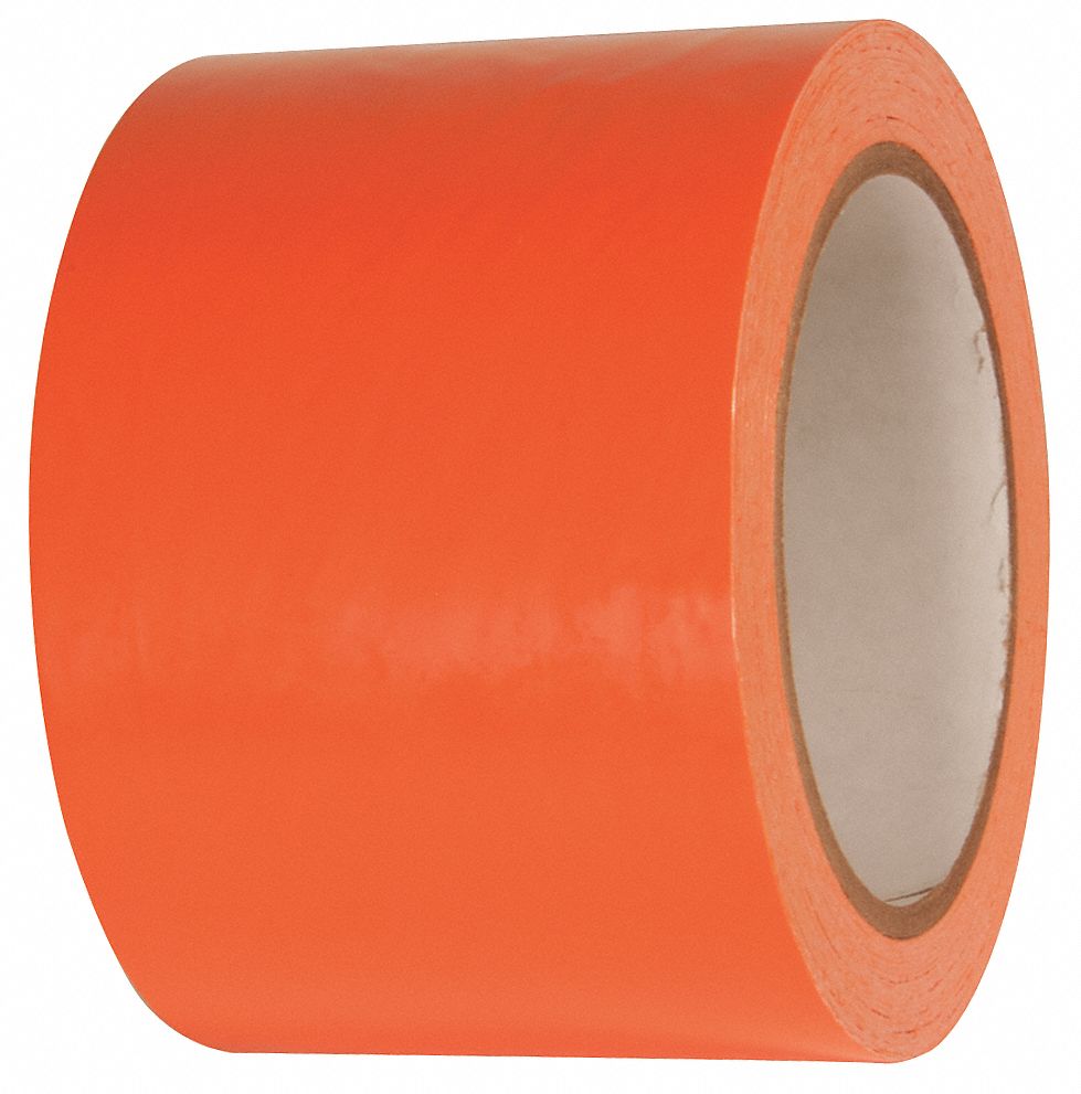 FLOOR MARKING TAPE,ROLL,3 IN. W,PK2