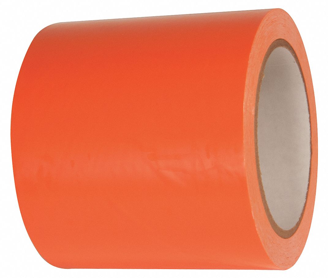 FLOOR MARKING TAPE,4 IN. X 72 YD.,PK2