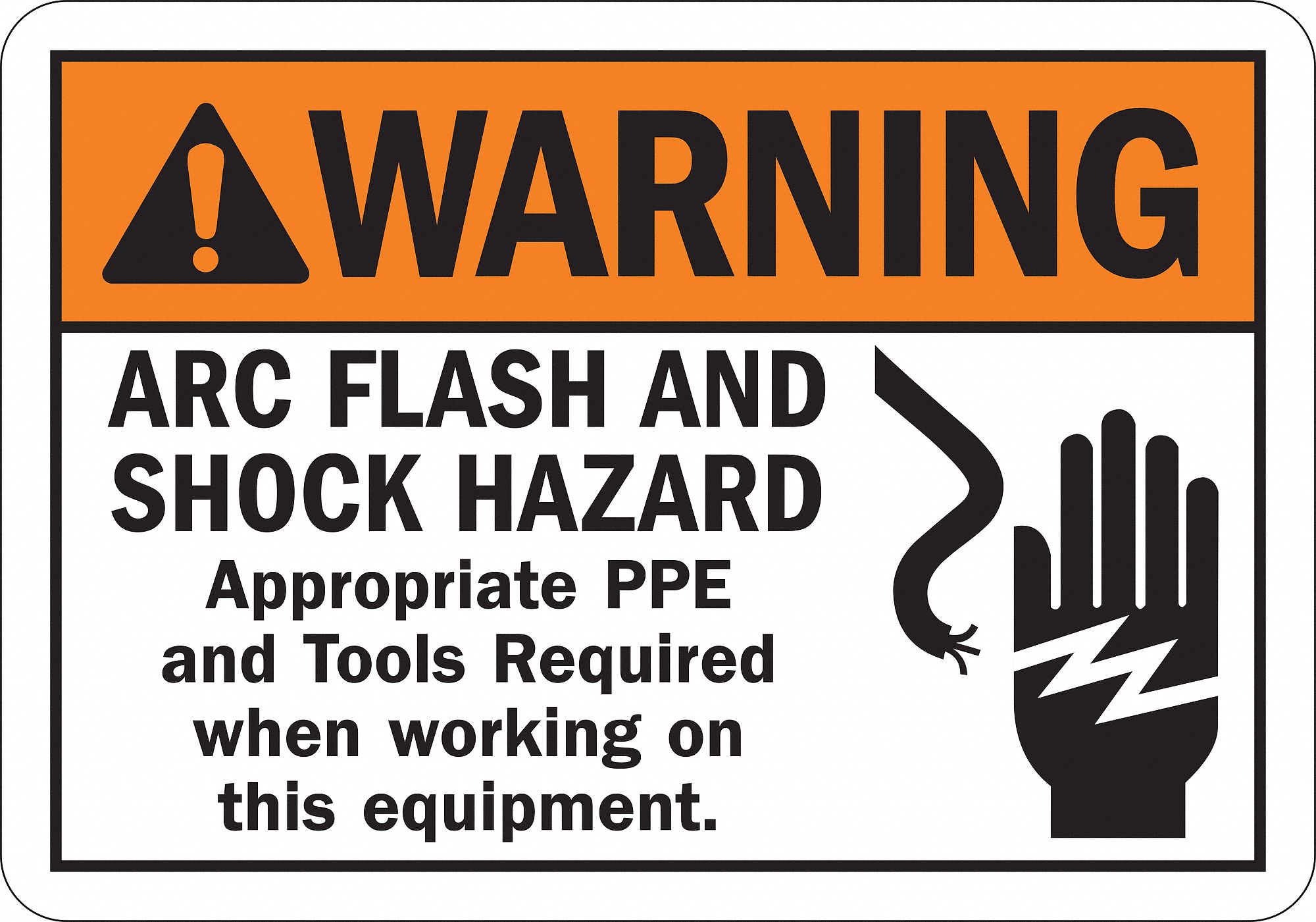 Electrical Warning Signs Grainger Industrial Supply