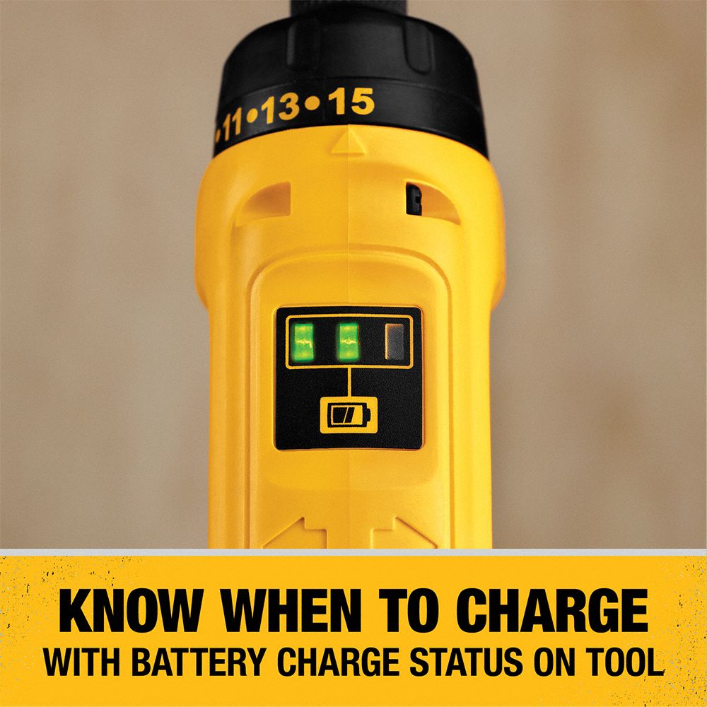 DEWALT Screwdriver Kit 1/4 in Hex Drive Size, 430 RPM Free Speed, (2