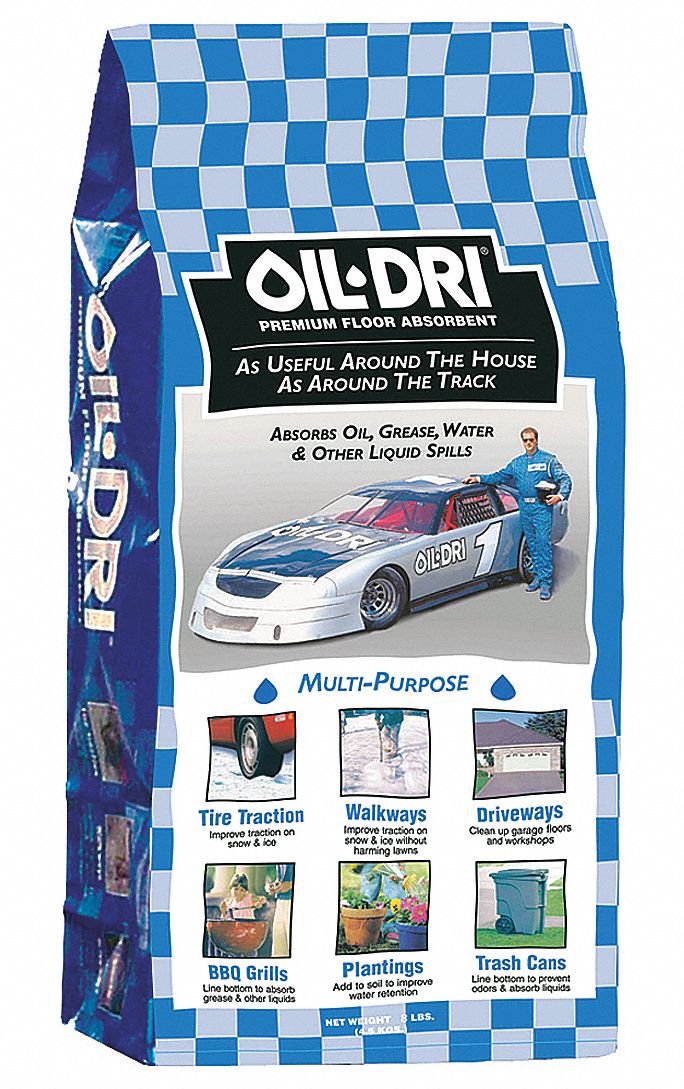 Oil Dri Loose Absorbent Universal Granular Clay 0 8 Gal