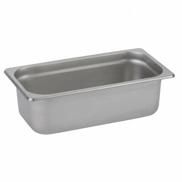 SPRING USA, Third Size, Rectangular, Food Pan - 24X307|521-66/13 - Grainger
