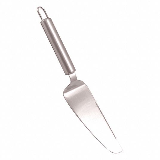SPRING USA, 11 in Overall Lg, Silver, Cake/Pie Server - 24X495|M3505-69 ...