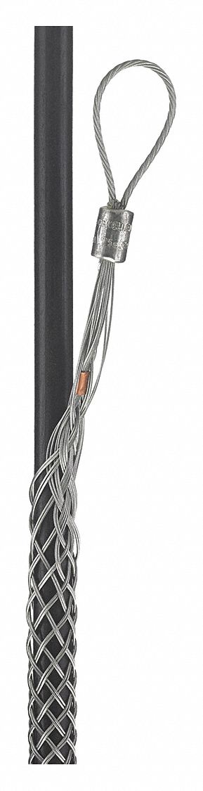 TIRE-CABLE, ACIER GALVAN, OEIL 8 PO L