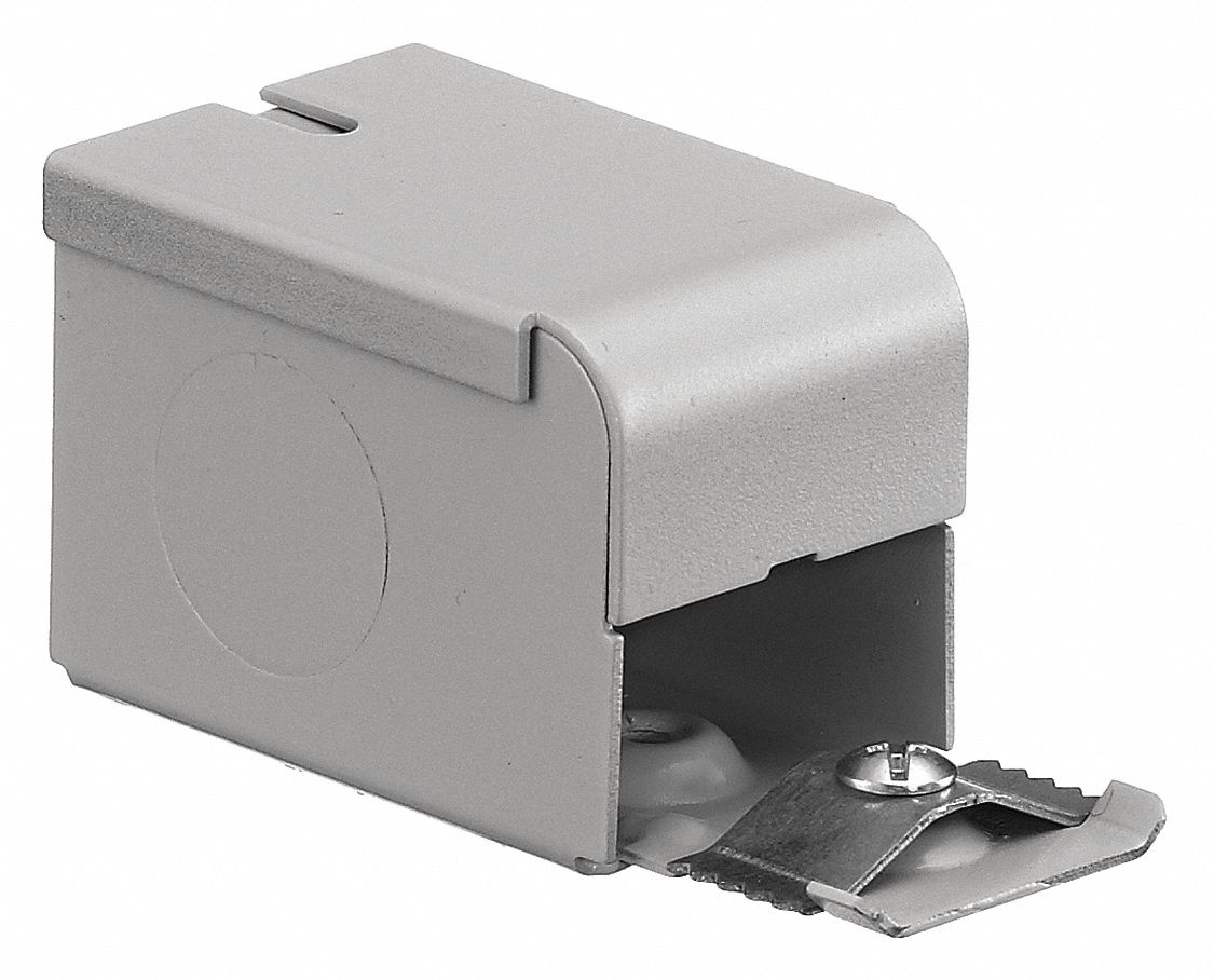 Hubbell Gray End Entry Feed Hb