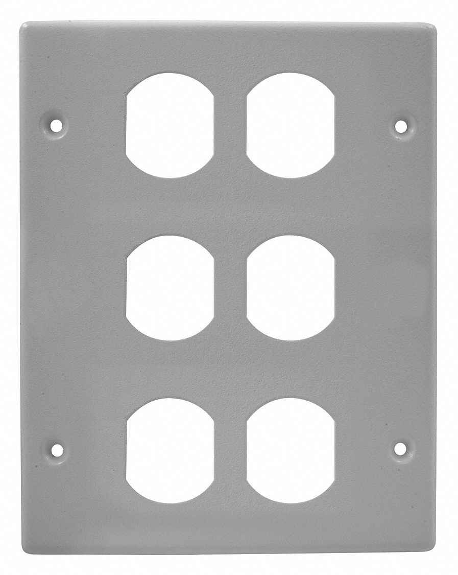 3 Gang Cover 3 Duplex