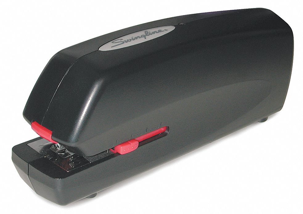 24Y084 - Electric Stapler 1/4 to 1-1/2 In. Black