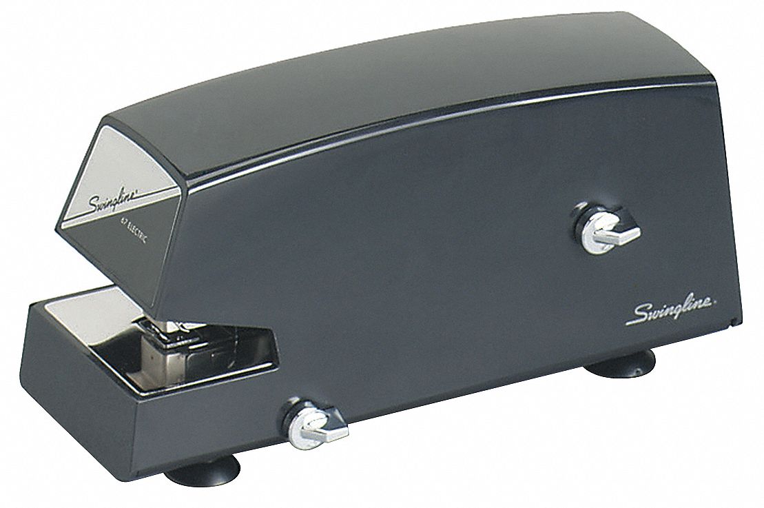 24Y086 - Electric Stapler 1/4 to 1 In. Black