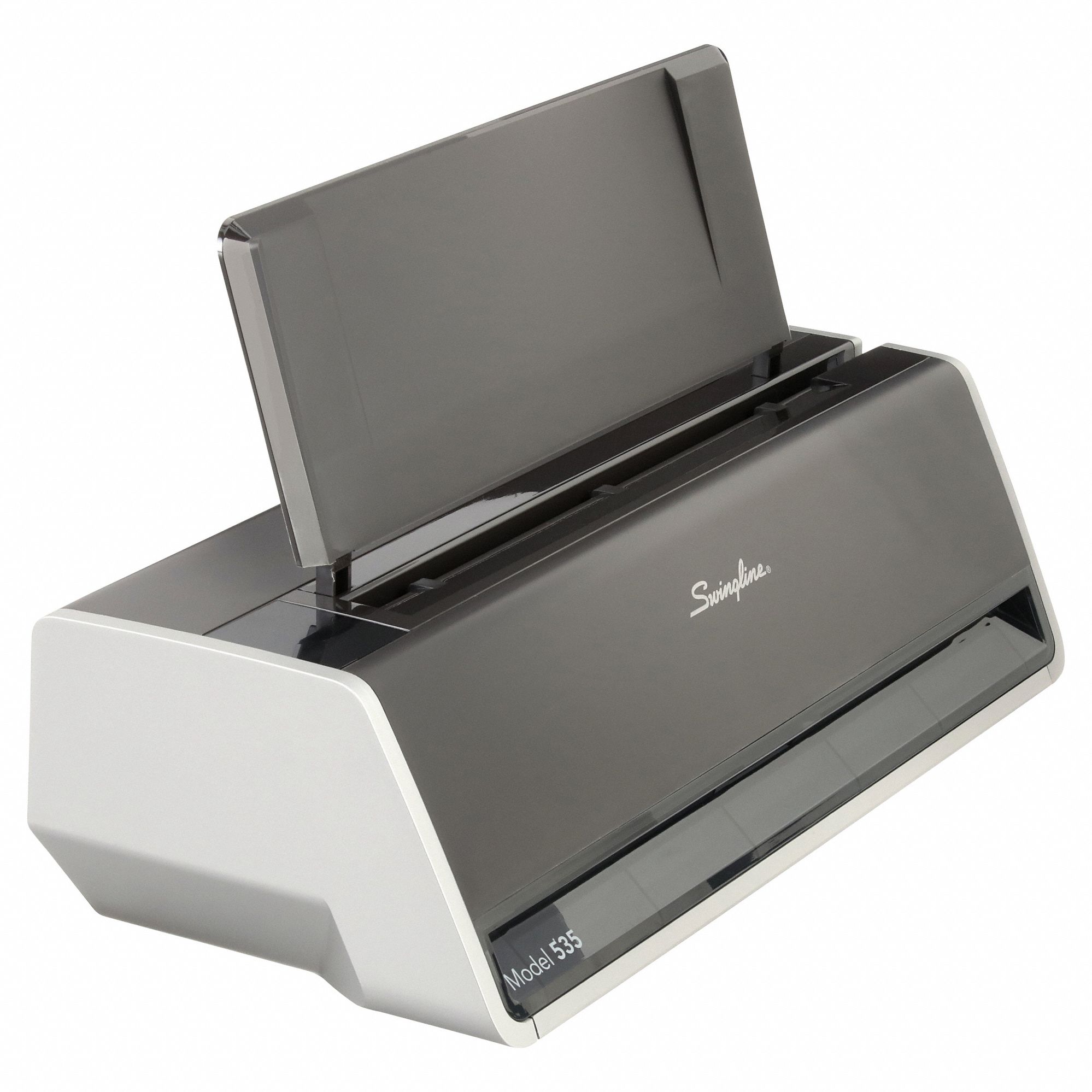 Electric Paper Hole Punch: 28 Sheet Capacity, Hole Dia 1/4 in, Metal/Plastic